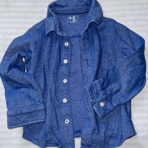 Blue Button-Up Shirt